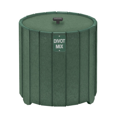 Round Divot Mix Containers Green 5g